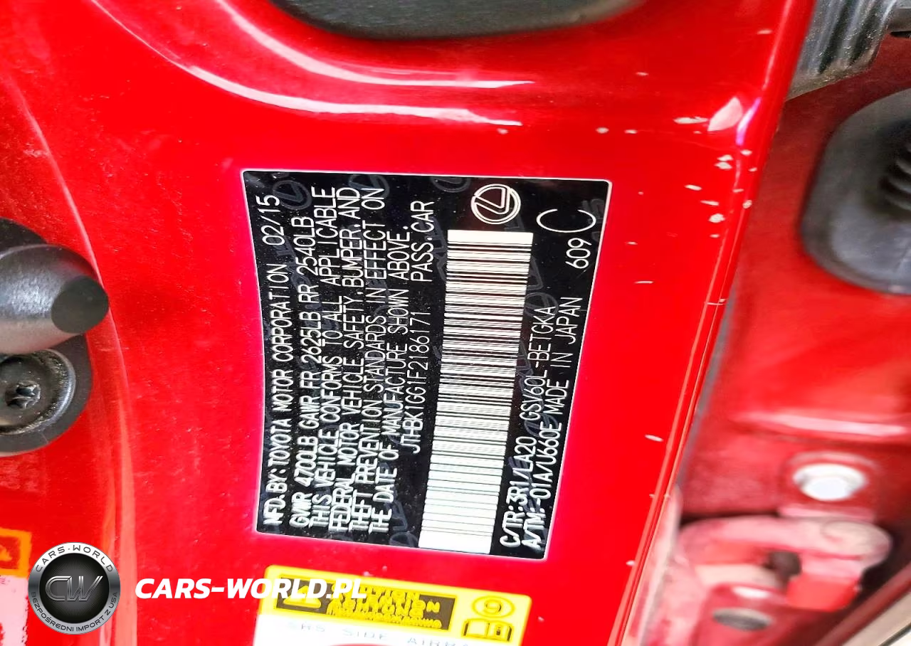 2015 Lexus Es 350 VIN:JTHBK1GG1F2186171 - 12