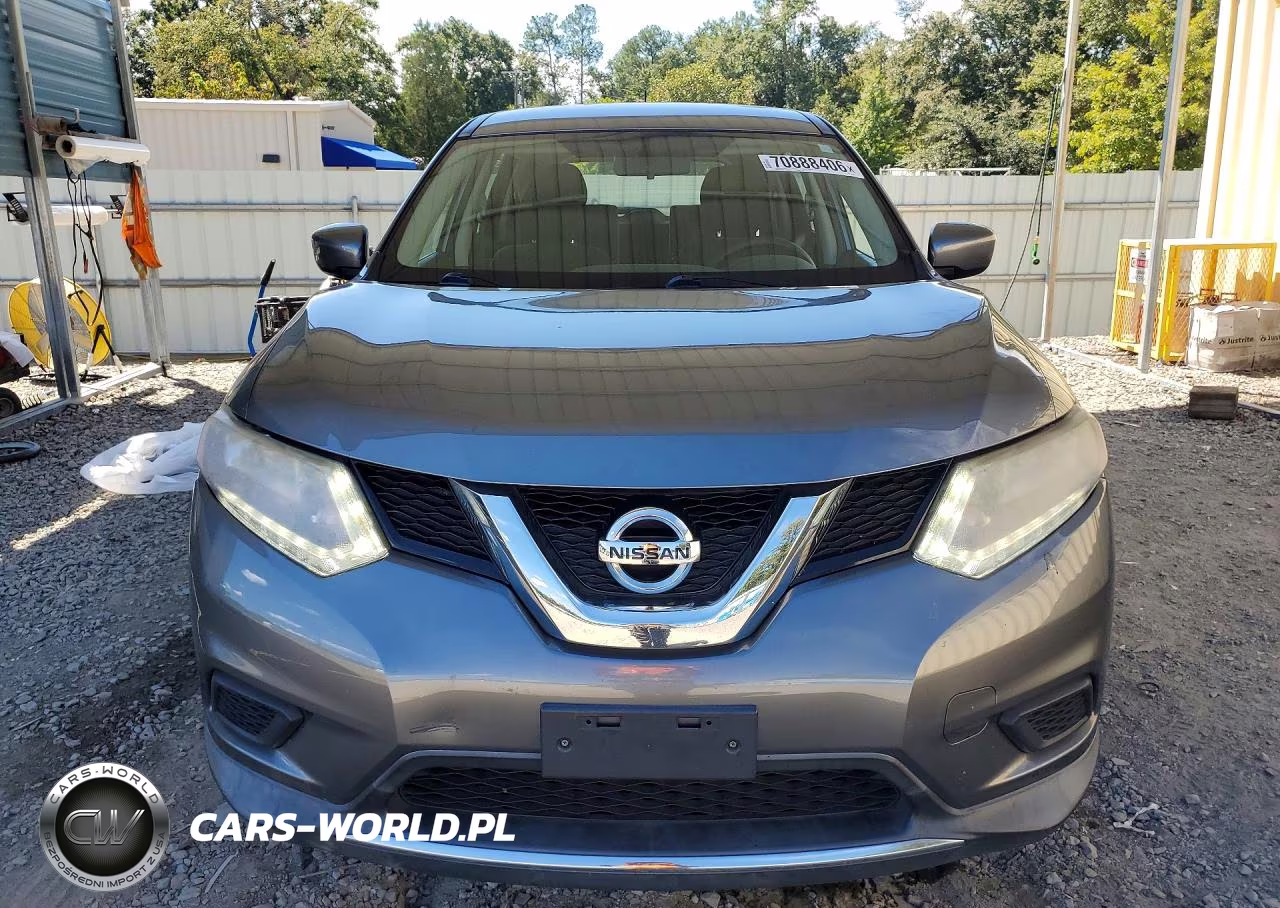 2016 Nissan Rogue S VIN:KNMAT2MVXGP619901 - 5