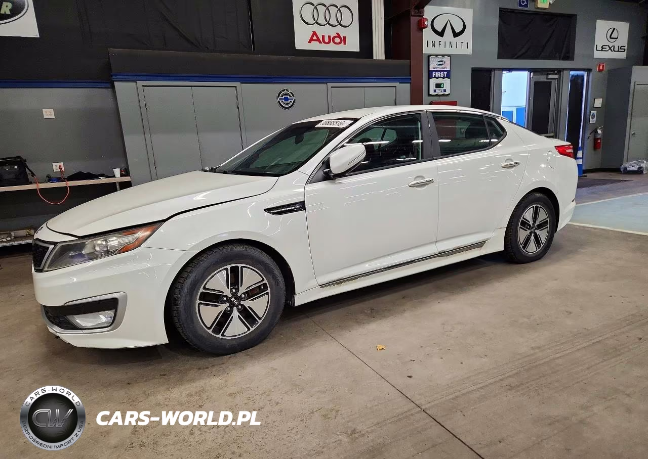 2012 Kia Optima Hybrid Lx VIN:KNAGM4AD9C5019081 - 1