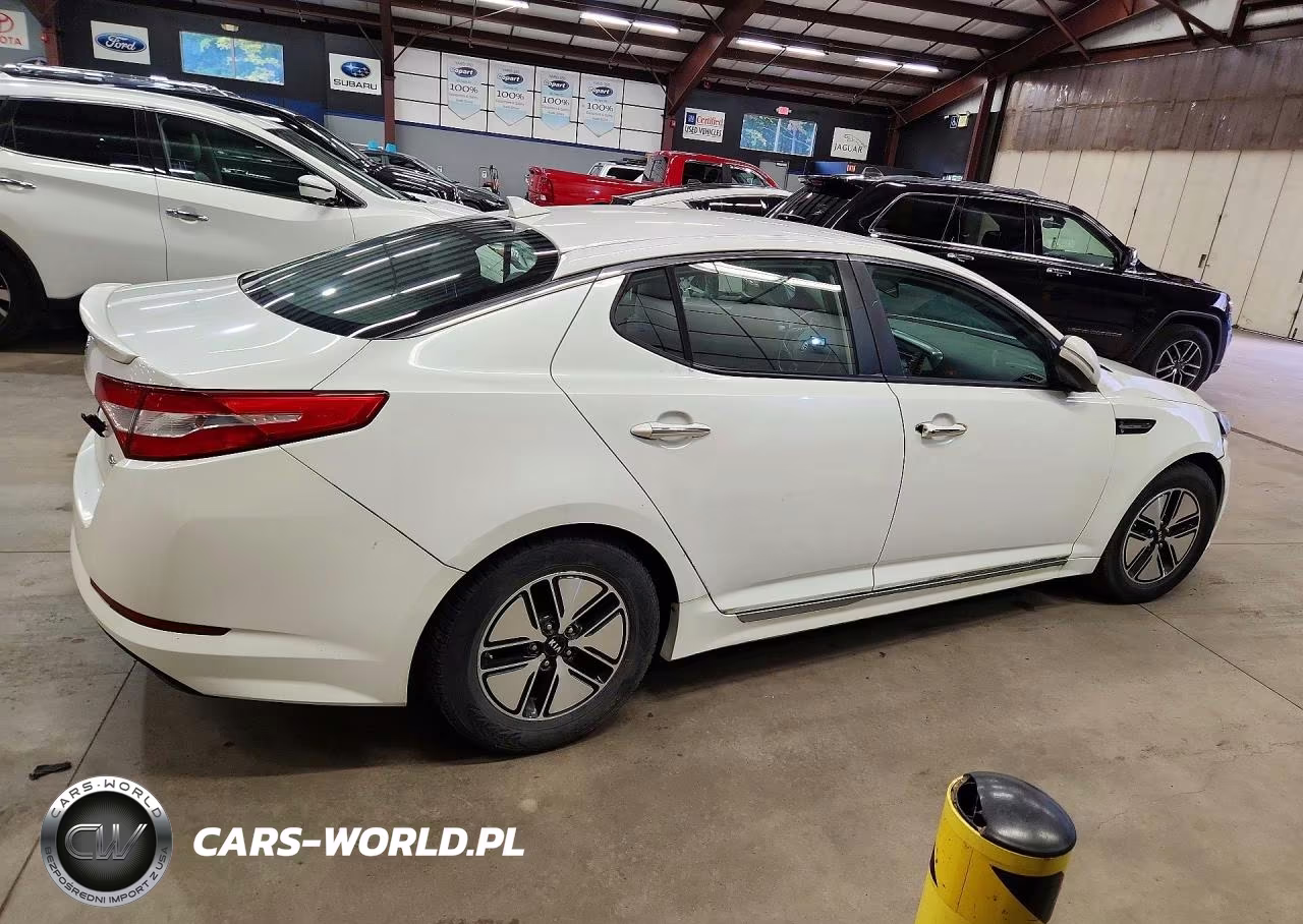 2012 Kia Optima Hybrid Lx VIN:KNAGM4AD9C5019081 - 3