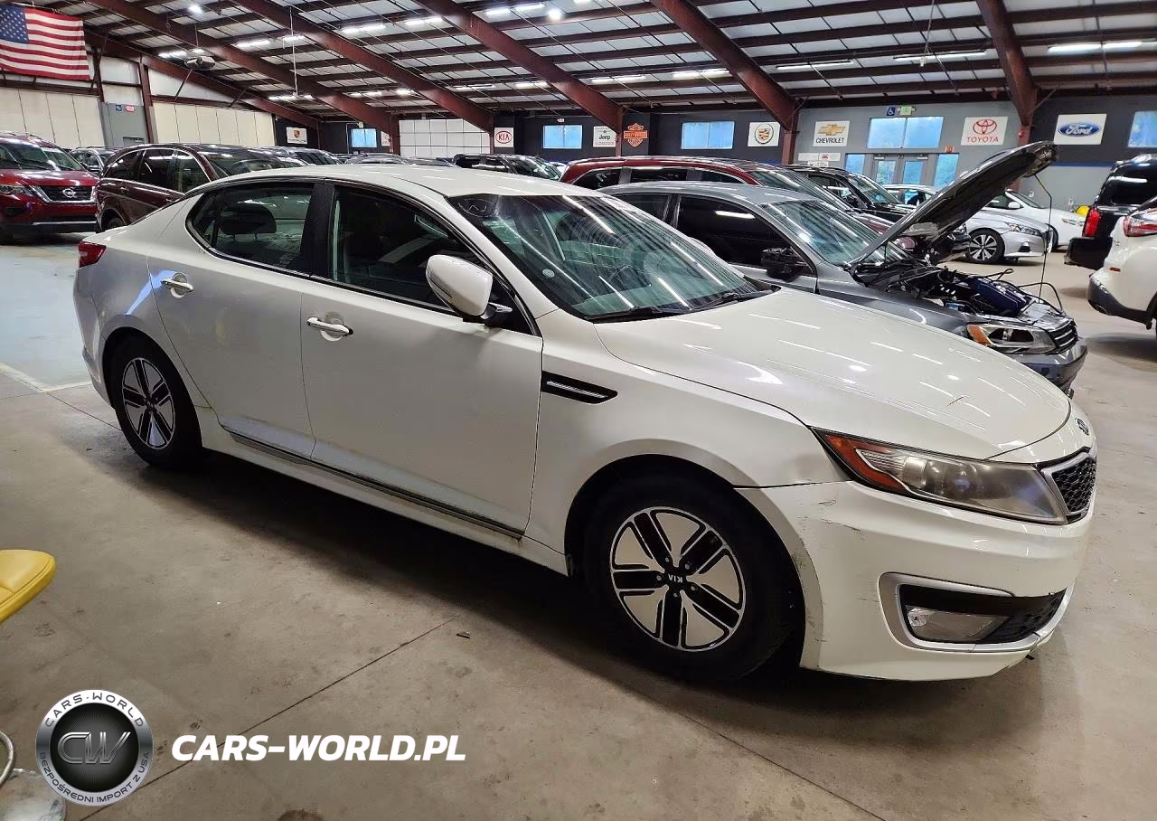 2012 Kia Optima Hybrid Lx VIN:KNAGM4AD9C5019081 - 4