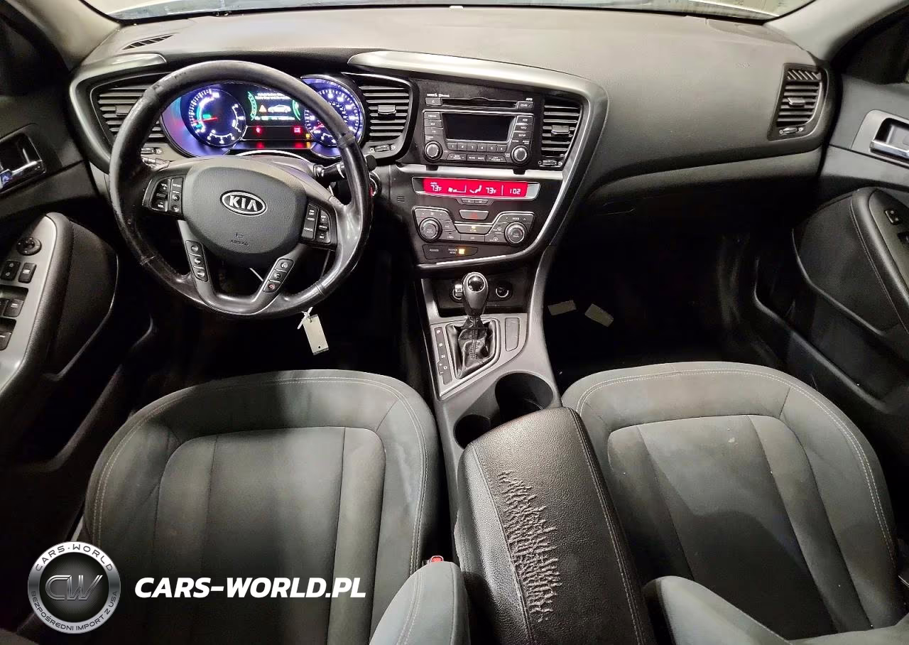 2012 Kia Optima Hybrid Lx VIN:KNAGM4AD9C5019081 - 8