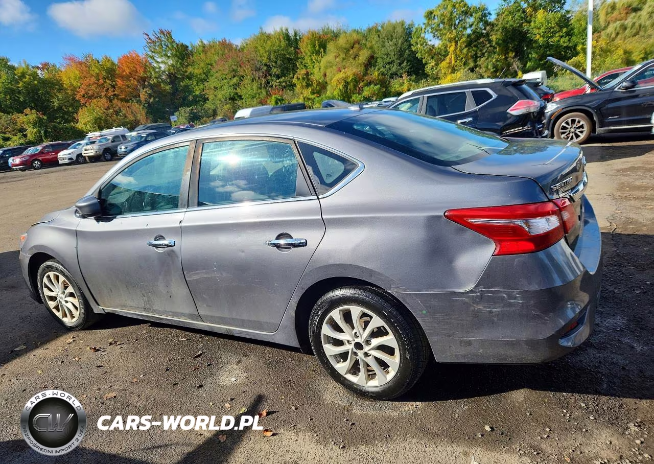 2018 Nissan Sentra Sv VIN:3N1AB7APXJL641795 - 2