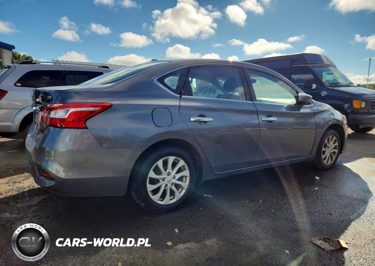2018 Nissan Sentra Sv VIN:3N1AB7APXJL641795 - 3