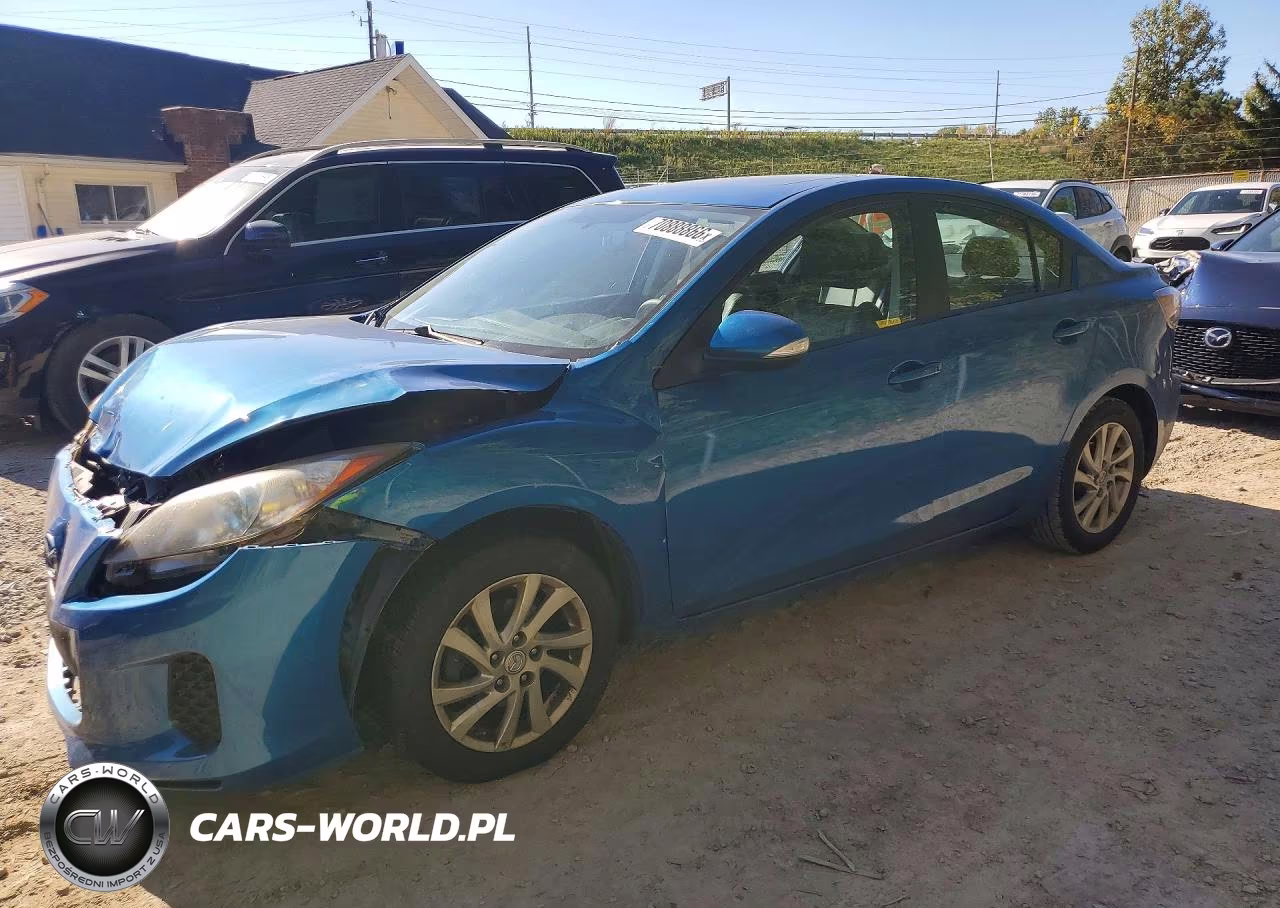 2012 Mazda 3 I VIN:JM1BL1V72C1668957 - 1