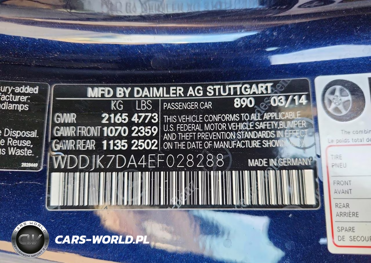 2014 Mercedes-Benz Sl 550 VIN:WDDJK7DA4EF028288 - 12