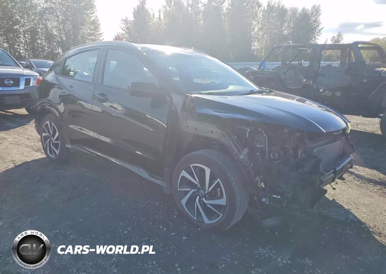 2020 Honda Hr-V Sport VIN:3CZRU6H17LG703200 - 4