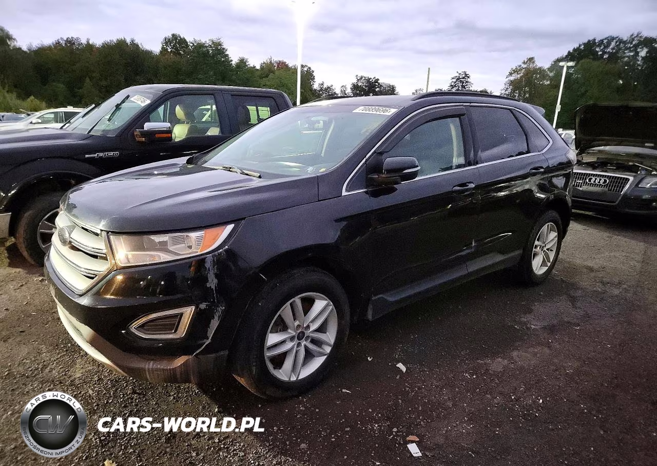 2018 Ford Edge Sel VIN:2FMPK4J91JBC24256 - 1