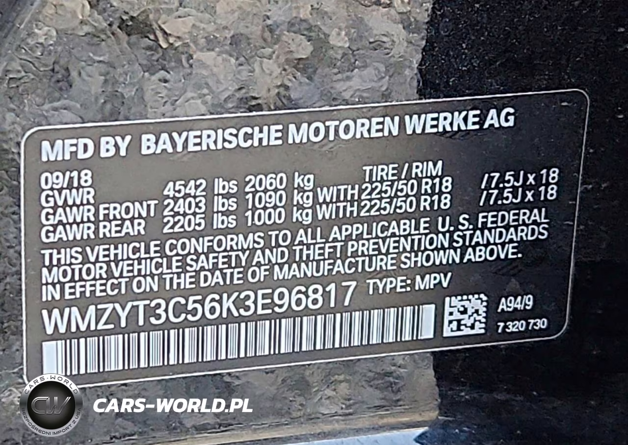 2019 Mini Cooper S Countryman VIN:WMZYT3C56K3E96817 - 12
