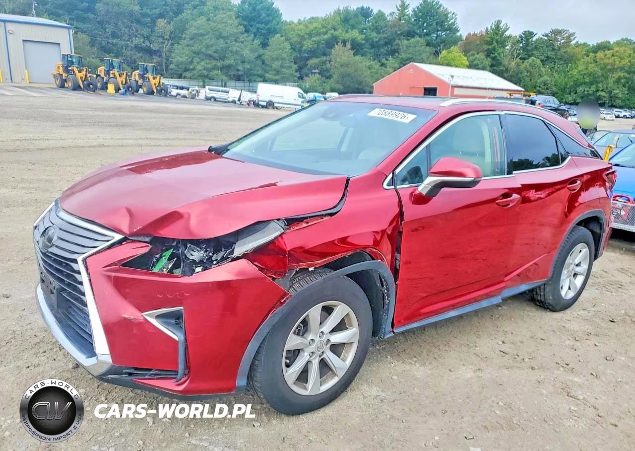 2017 Lexus Rx 350 Base VIN:2T2BZMCA9HC082544 - 1