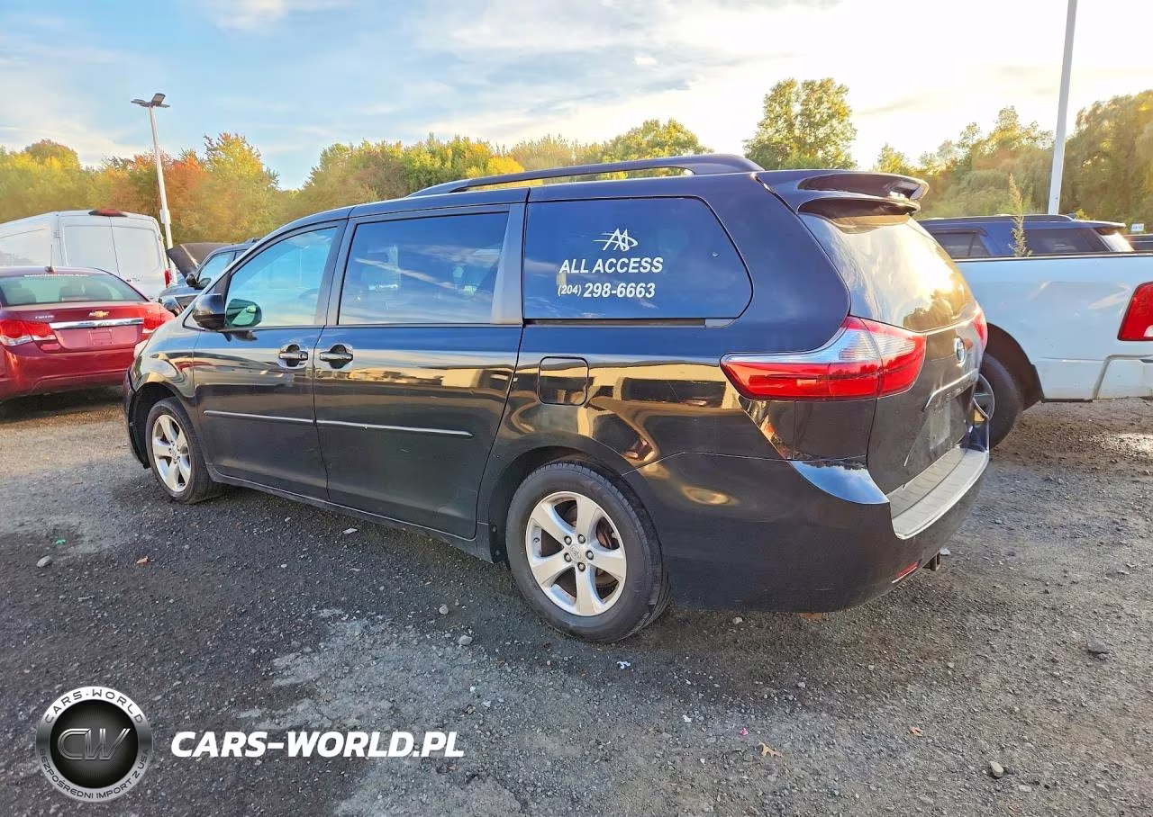 2017 Toyota Sienna Le VIN:5TDKZ3DCXHS816680 - 2
