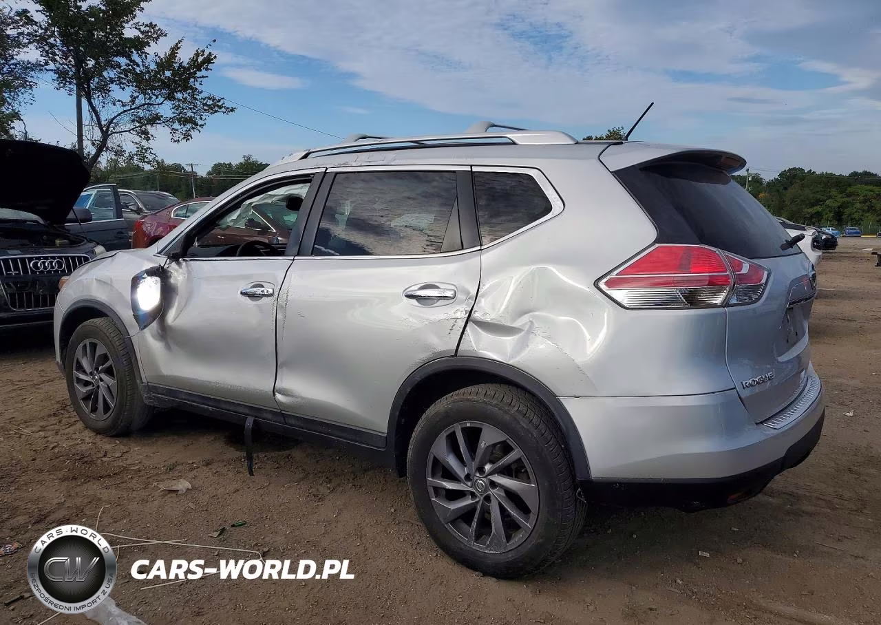 2016 Nissan Rogue Sl VIN:5N1AT2MV8GC809344 - 2