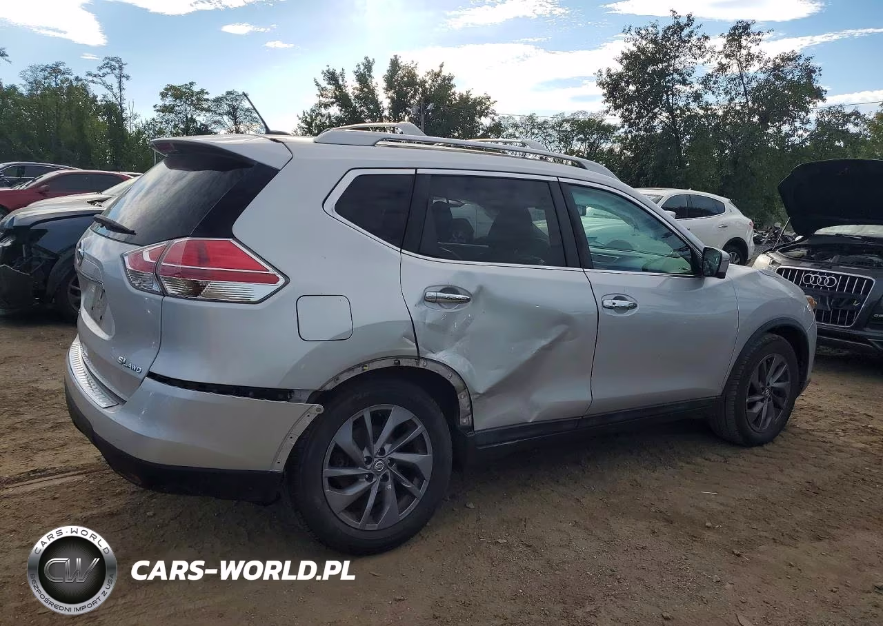 2016 Nissan Rogue Sl VIN:5N1AT2MV8GC809344 - 3
