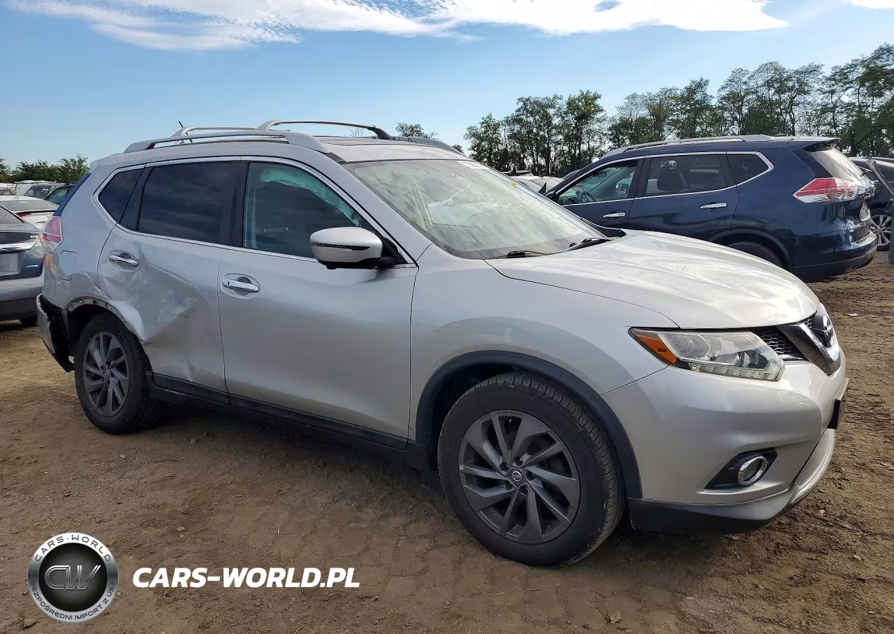 2016 Nissan Rogue Sl VIN:5N1AT2MV8GC809344 - 4
