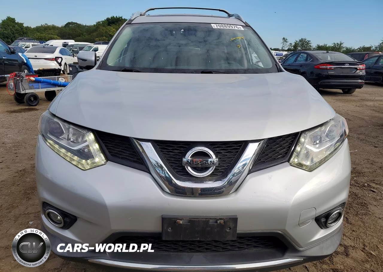 2016 Nissan Rogue Sl VIN:5N1AT2MV8GC809344 - 5