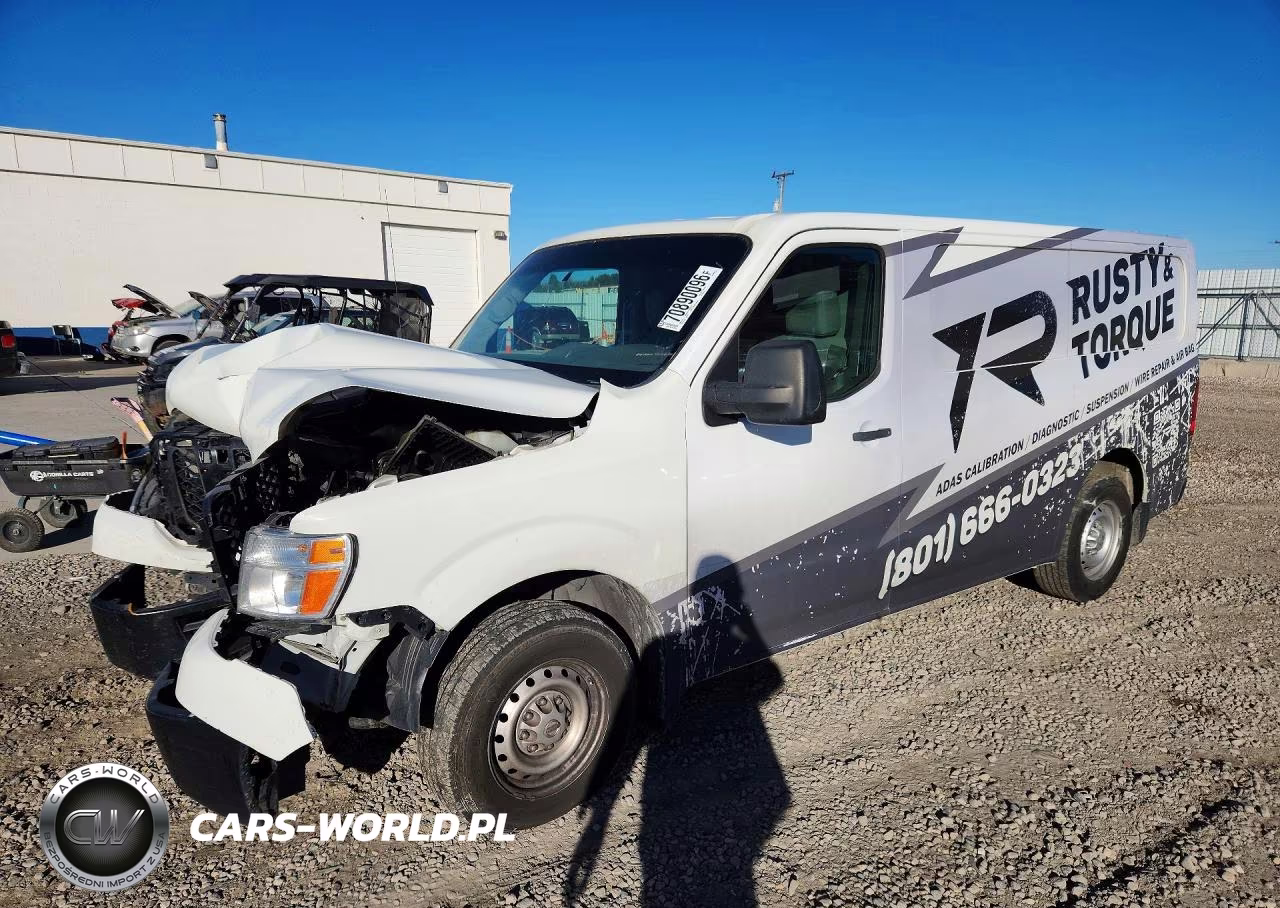 2019 Nissan Nv 1500 S Delivery Van VIN:1N6BF0KM1KN801305 - 1