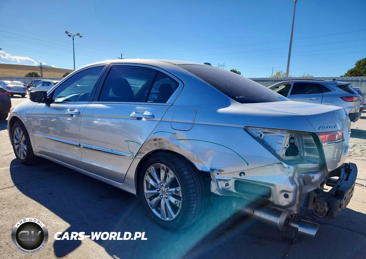 2012 Honda Accord Exl VIN:1HGCP3F80CA038349 - 2