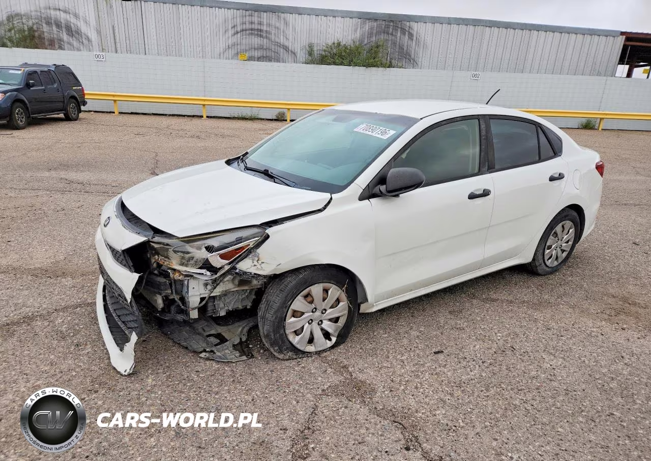 2018 Kia Rio Lx VIN:3KPA24AB1JE048069 - 1