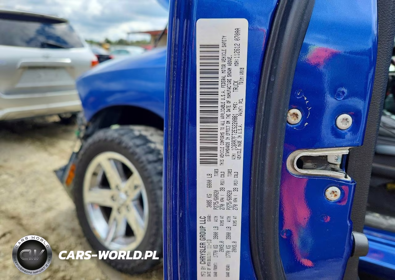 2014 Ram 1500 St VIN:1C6RR7FT2ES220881 - 13