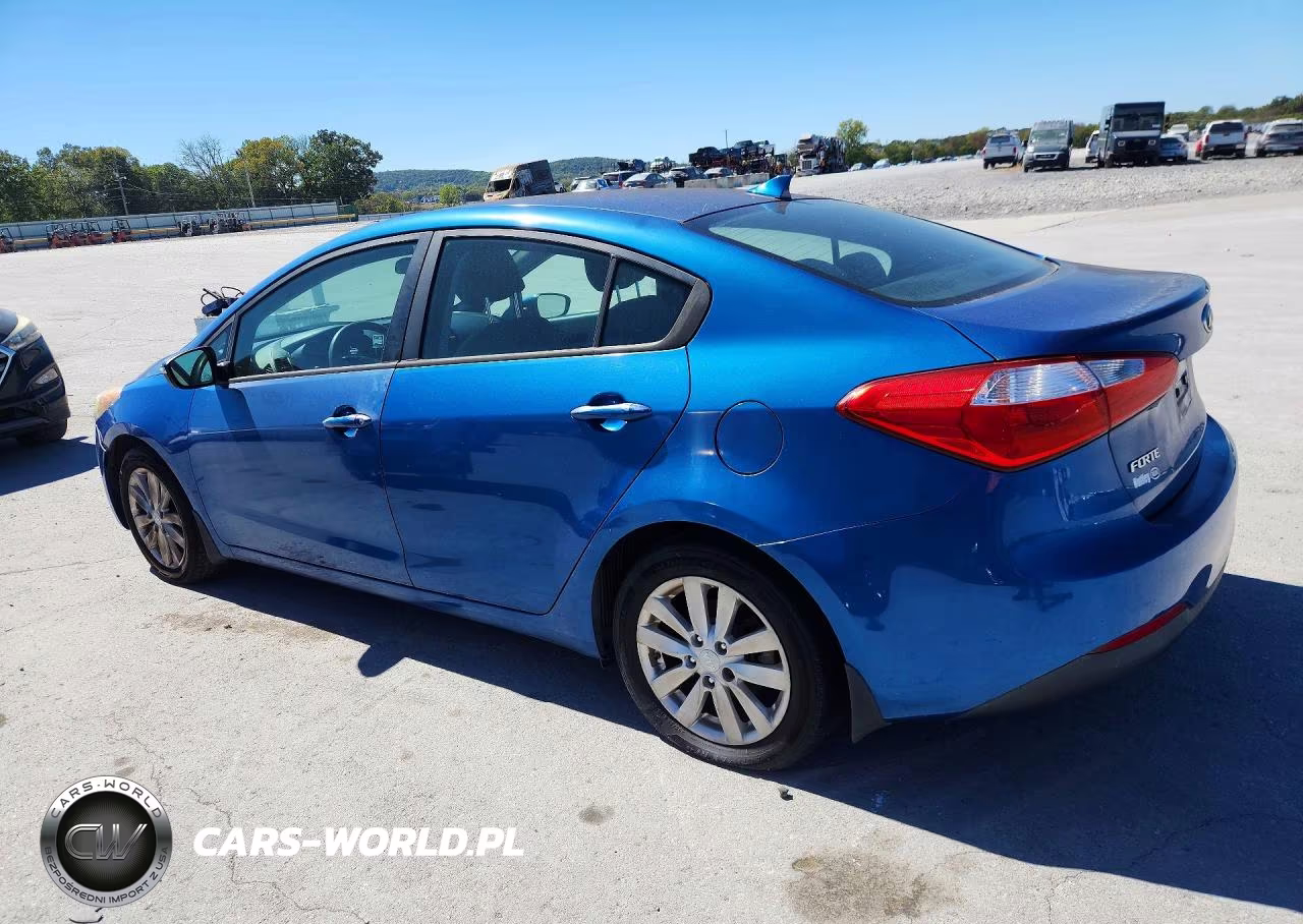 2014 Kia Forte Lx VIN:KNAFX4A6XE5091804 - 2