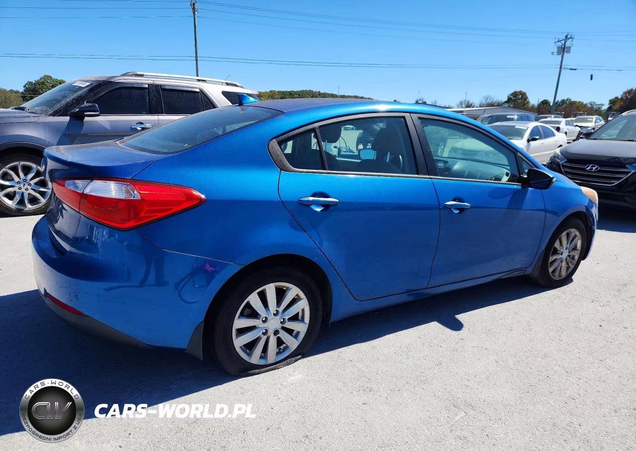 2014 Kia Forte Lx VIN:KNAFX4A6XE5091804 - 3