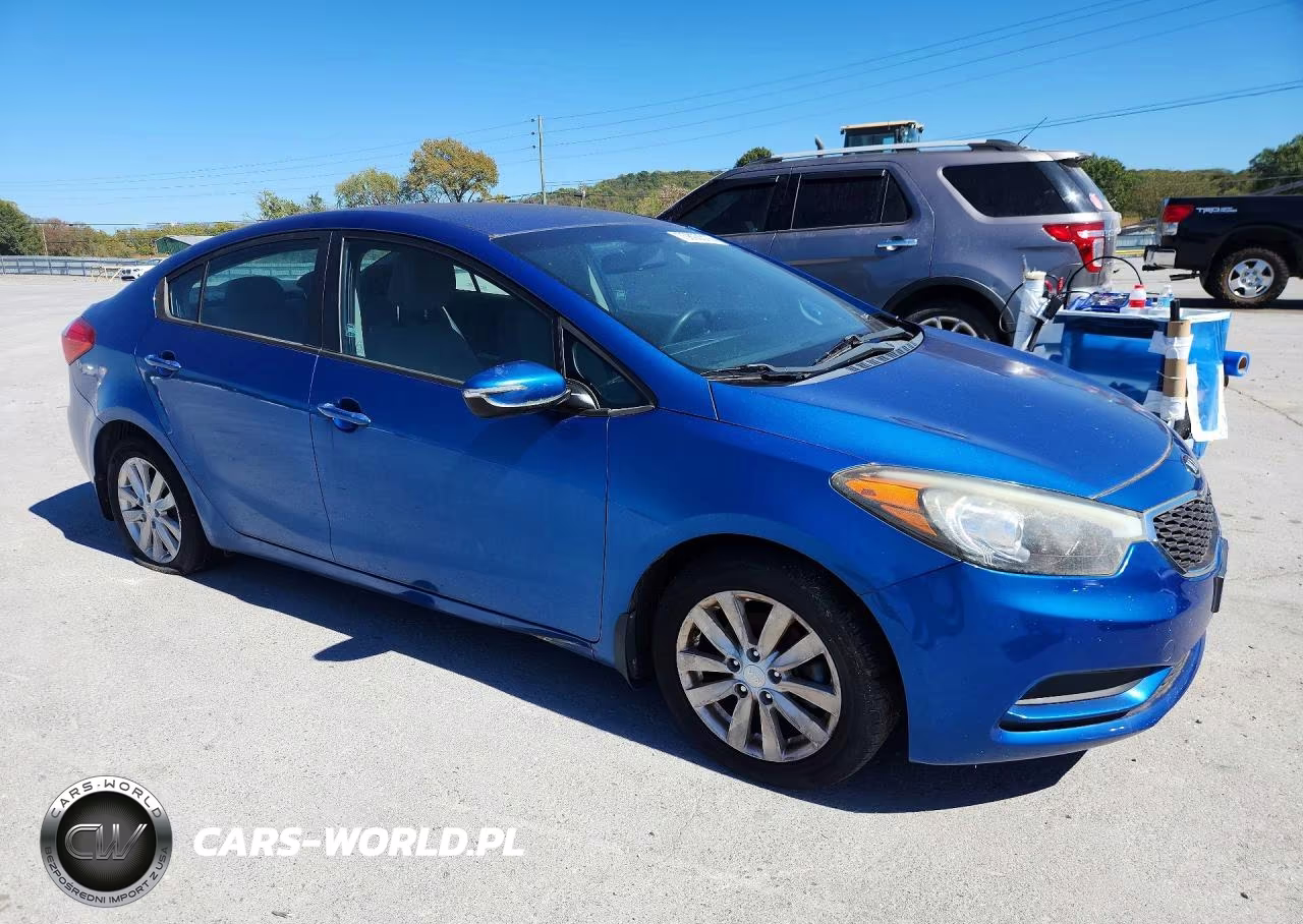 2014 Kia Forte Lx VIN:KNAFX4A6XE5091804 - 4
