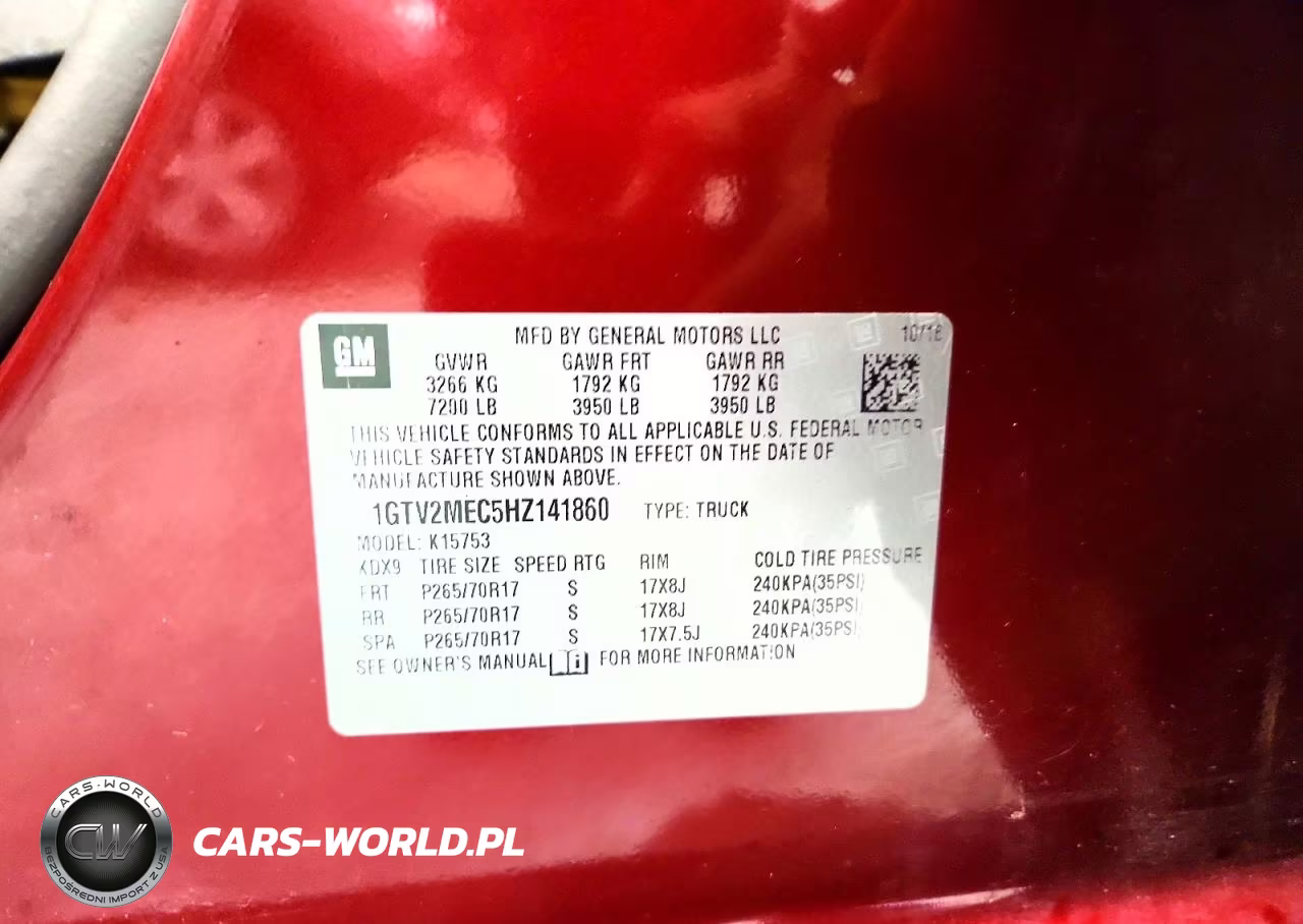 2017 GMC Sierra K1500 Sle VIN:1GTV2MEC5HZ141860 - 12