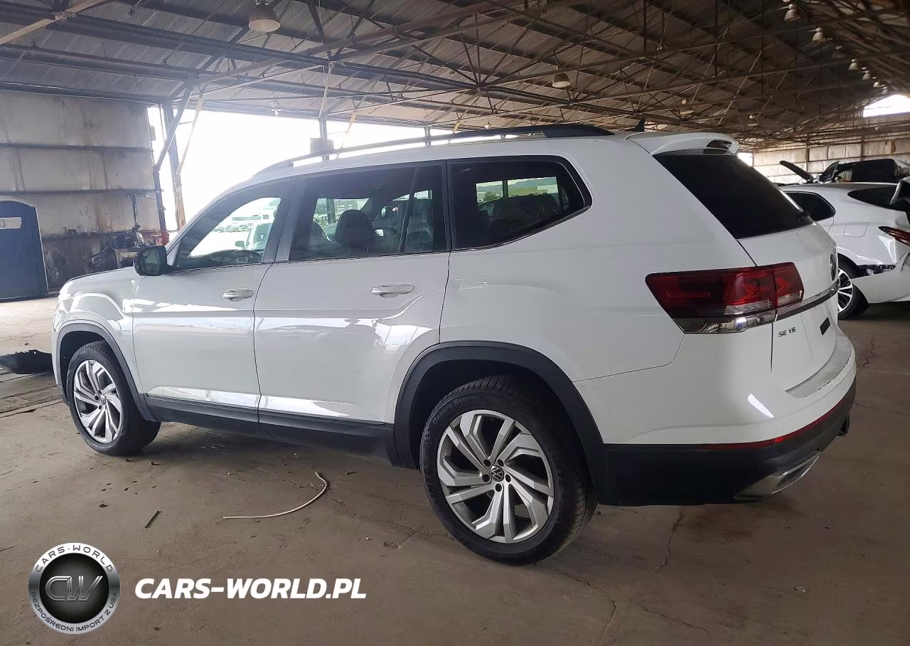 2021 Volkswagen Atlas Se VIN:1V2WR2CA1MC568776 - 2