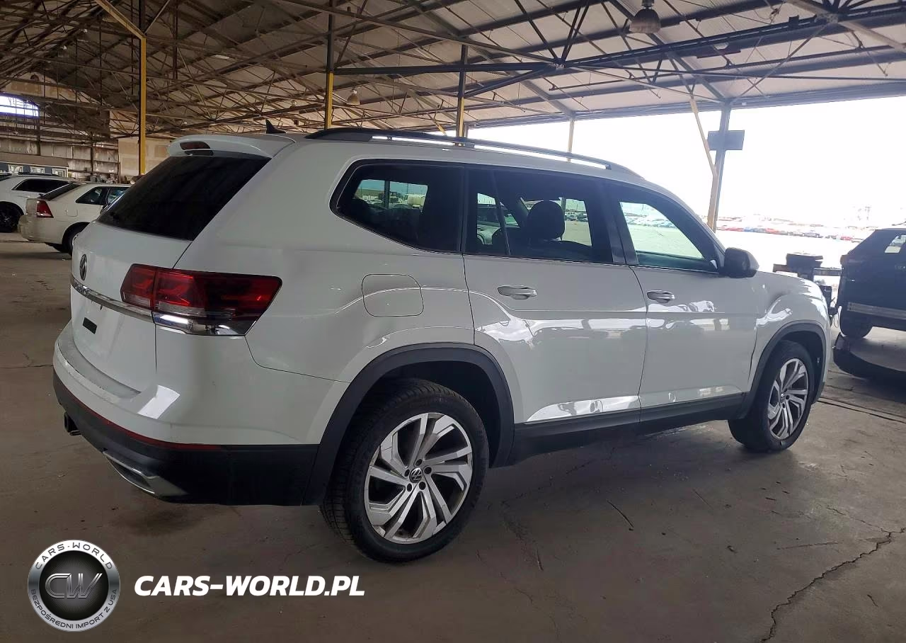 2021 Volkswagen Atlas Se VIN:1V2WR2CA1MC568776 - 3