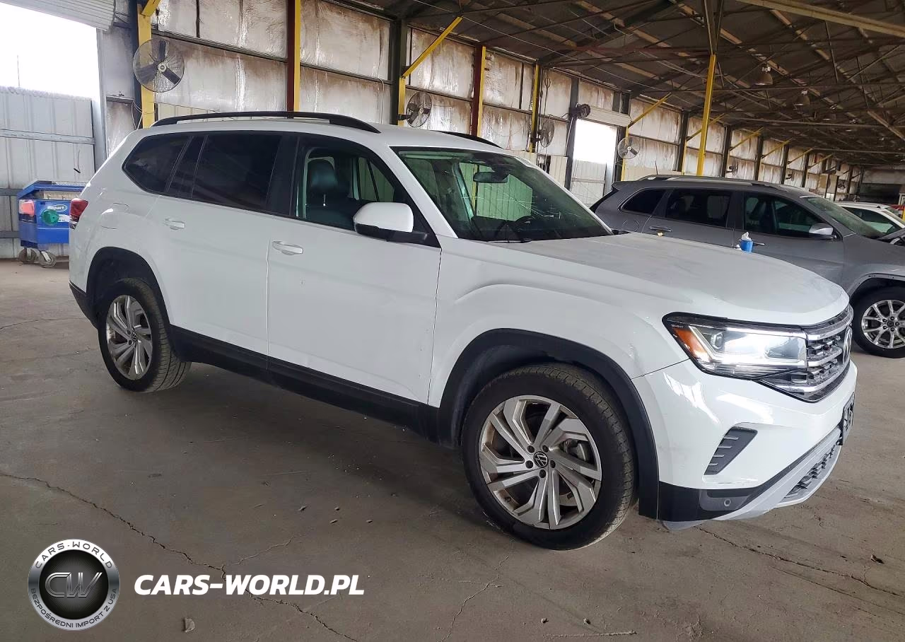 2021 Volkswagen Atlas Se VIN:1V2WR2CA1MC568776 - 4