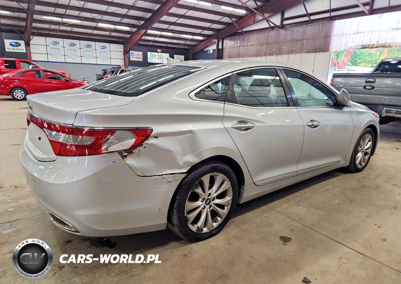 2012 Hyundai Azera Gls VIN:KMHFG4JGXCA125557 - 3