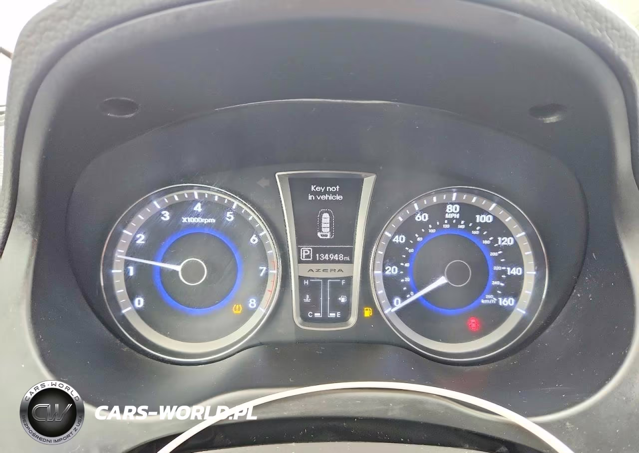 2012 Hyundai Azera Gls VIN:KMHFG4JGXCA125557 - 9