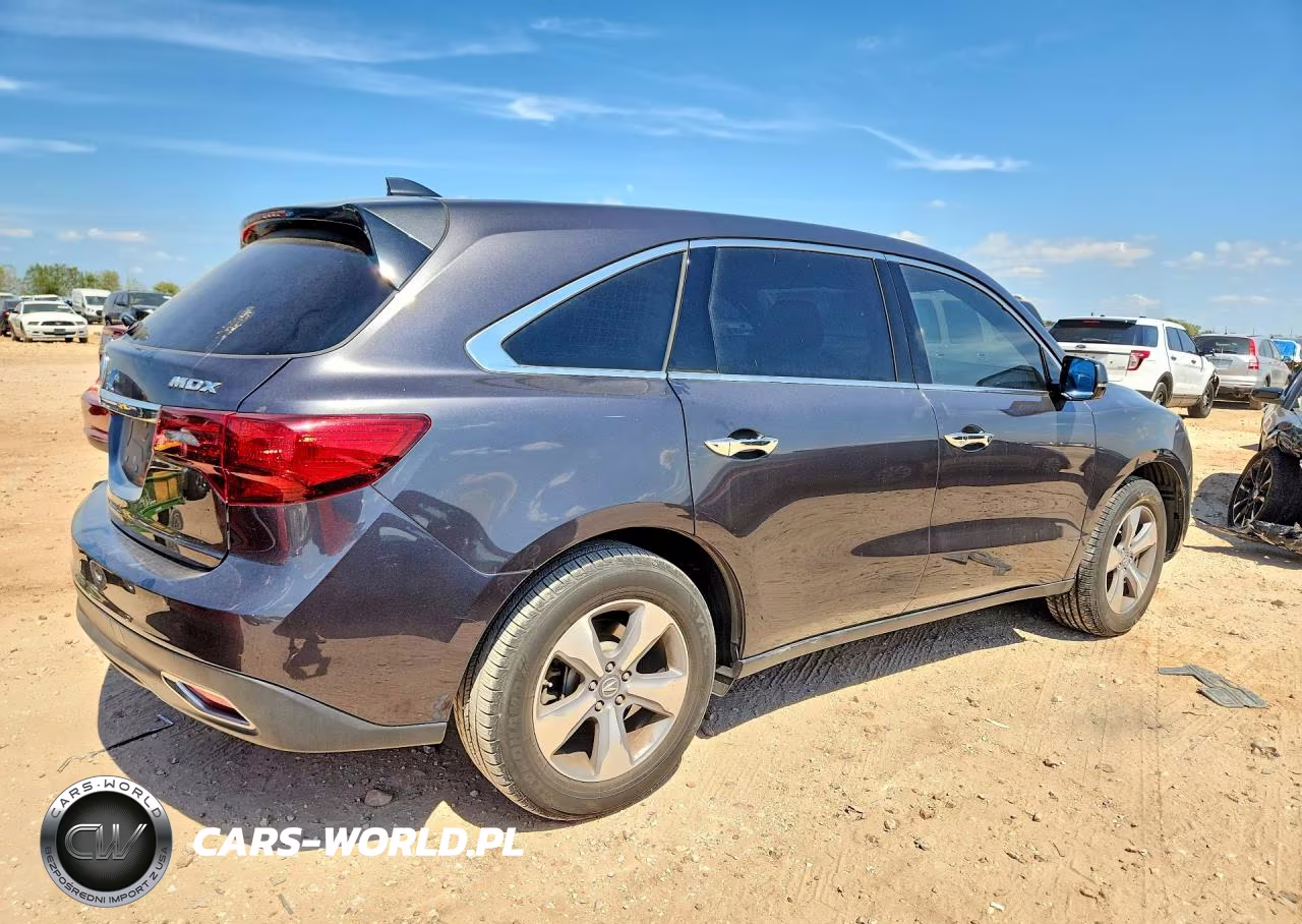 2014 Acura Mdx VIN:5FRYD3H26EB015396 - 3