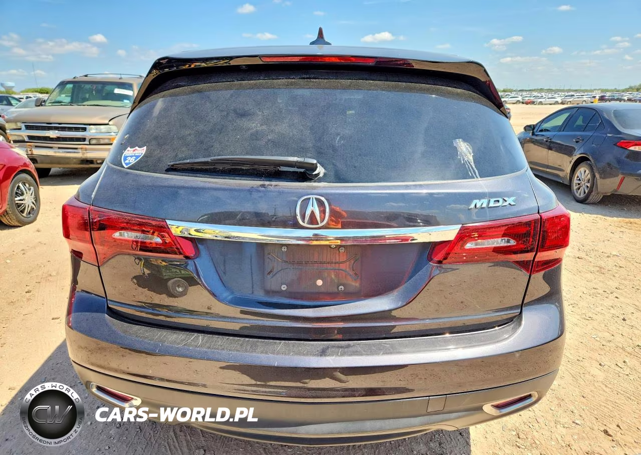 2014 Acura Mdx VIN:5FRYD3H26EB015396 - 6