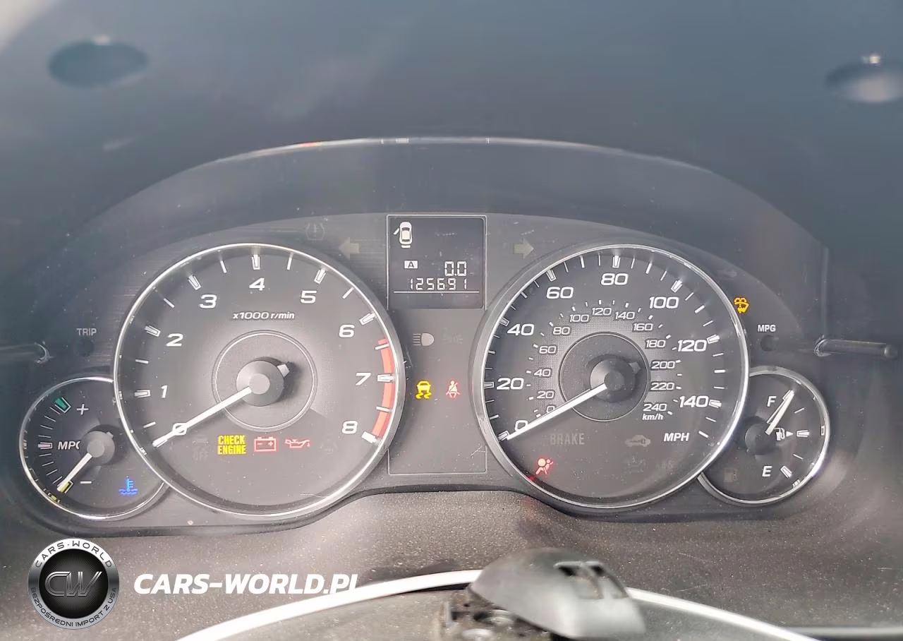 2012 Subaru Legacy 2.5I VIN:4S3BMAA60C1012475 - 9