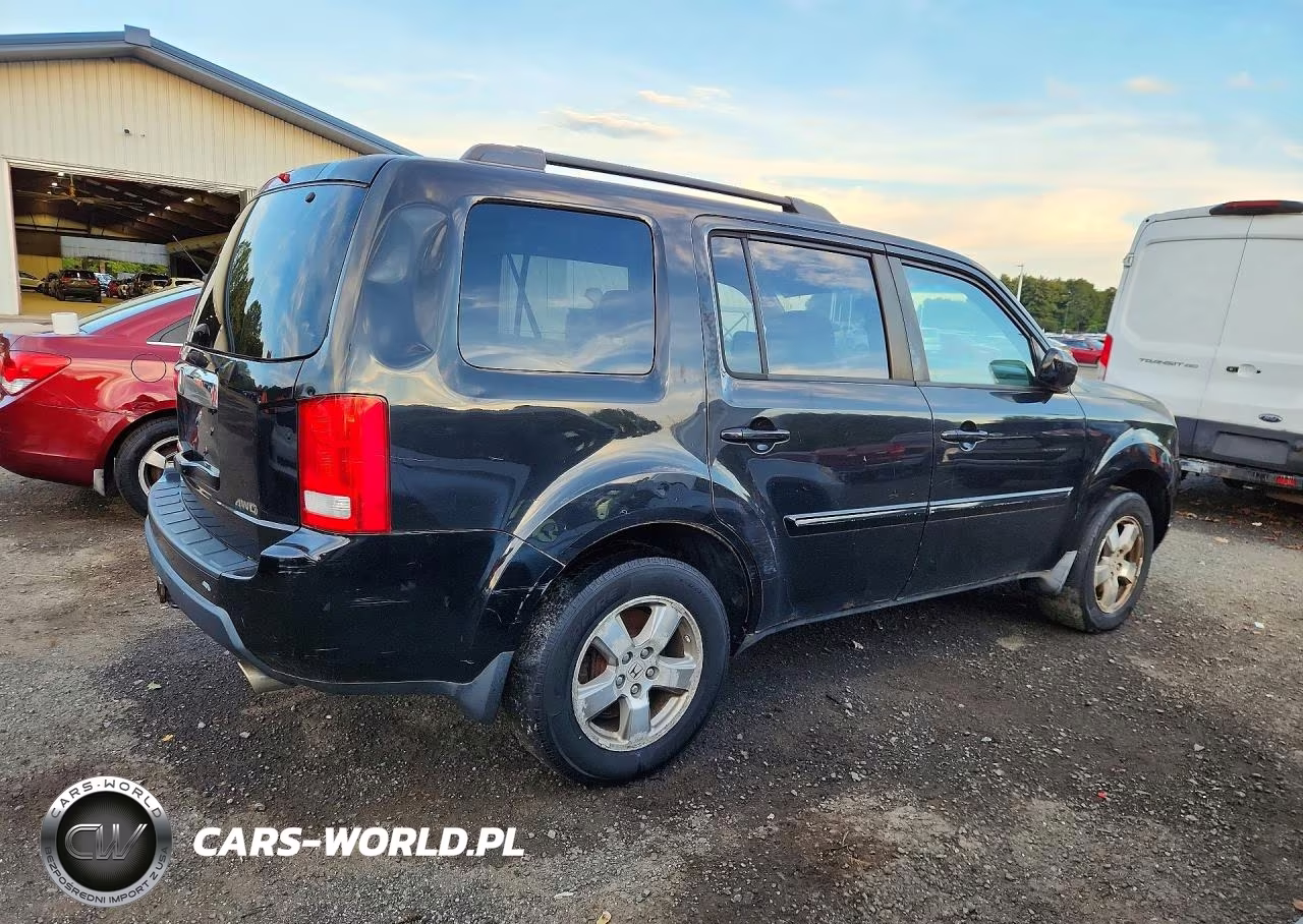 2010 Honda Pilot Ex VIN:5FNYF4H48AB014554 - 3