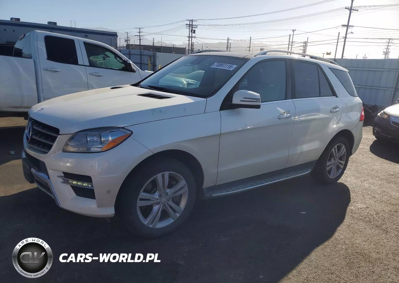 2013 Mercedes-Benz Ml 550 4Matic VIN:4JGDA7DBXDA156724 - 1