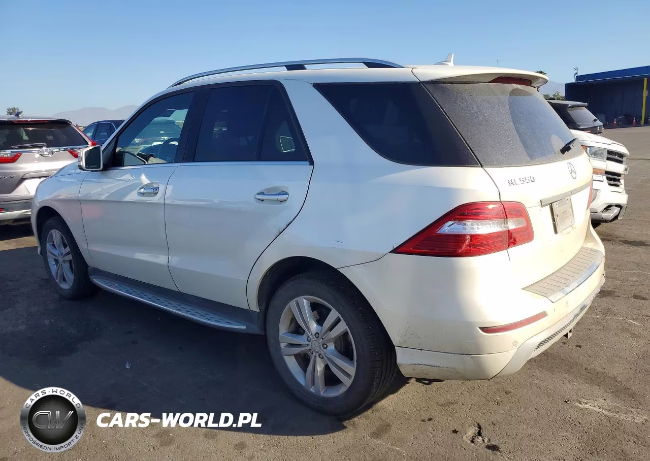 2013 Mercedes-Benz Ml 550 4Matic VIN:4JGDA7DBXDA156724 - 2