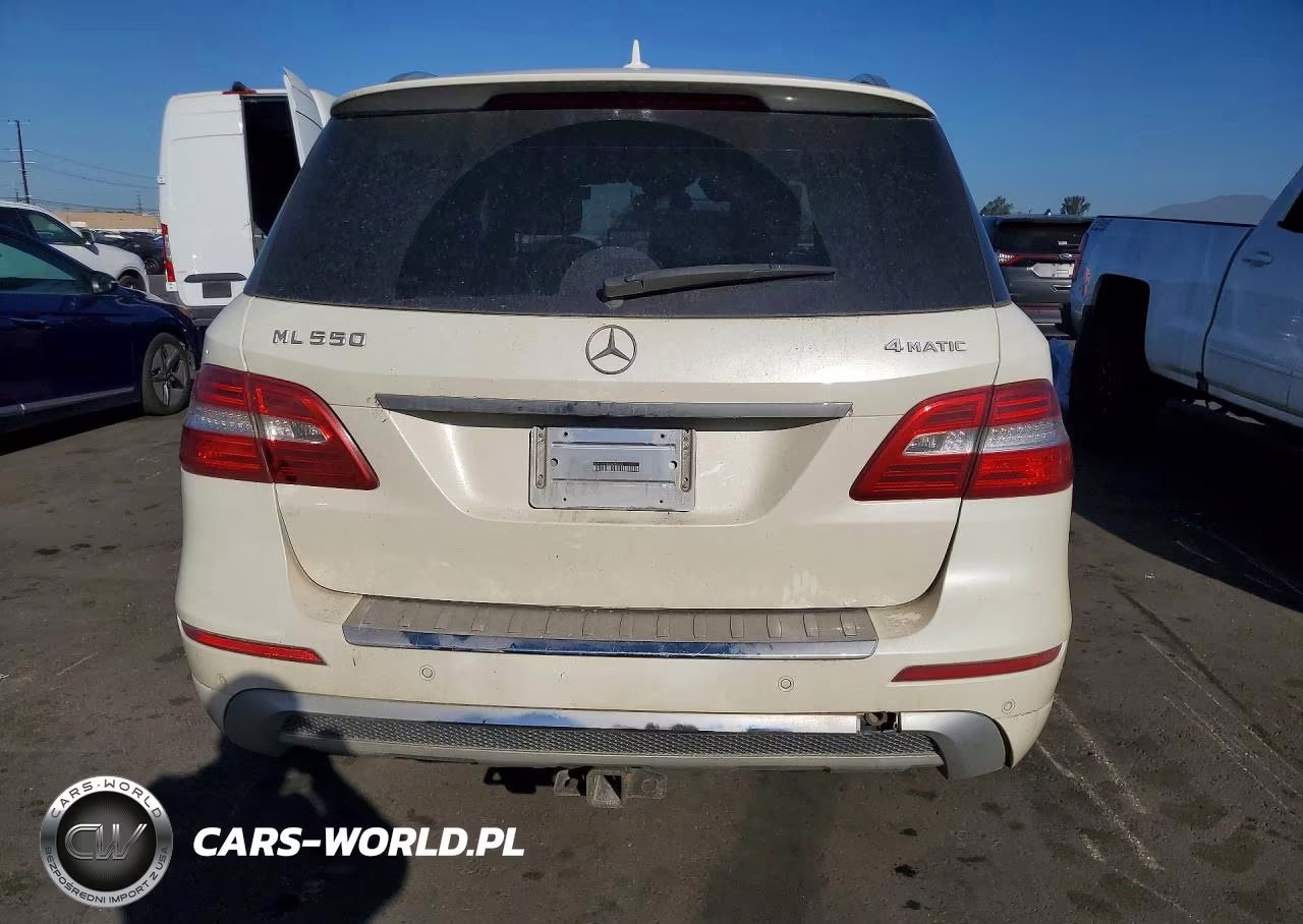 2013 Mercedes-Benz Ml 550 4Matic VIN:4JGDA7DBXDA156724 - 6