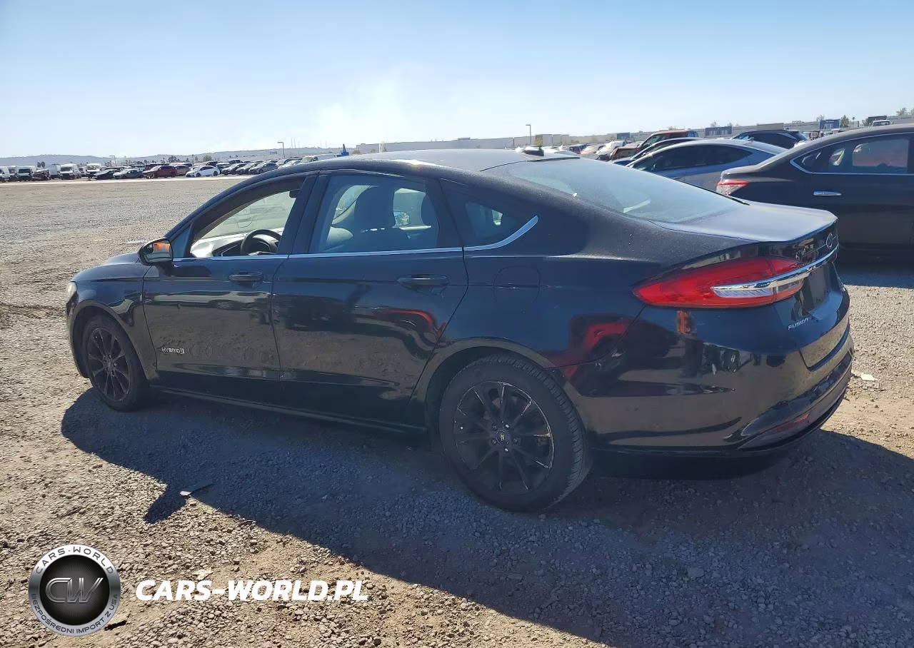 2017 Ford Fusion Se Hybrid VIN:3FA6P0LU1HR358410 - 2