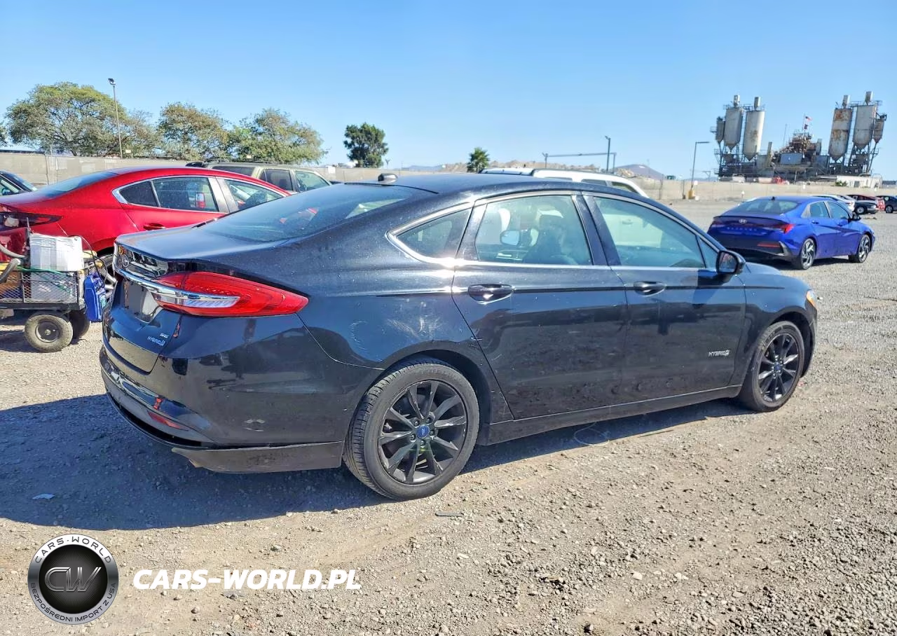 2017 Ford Fusion Se Hybrid VIN:3FA6P0LU1HR358410 - 3