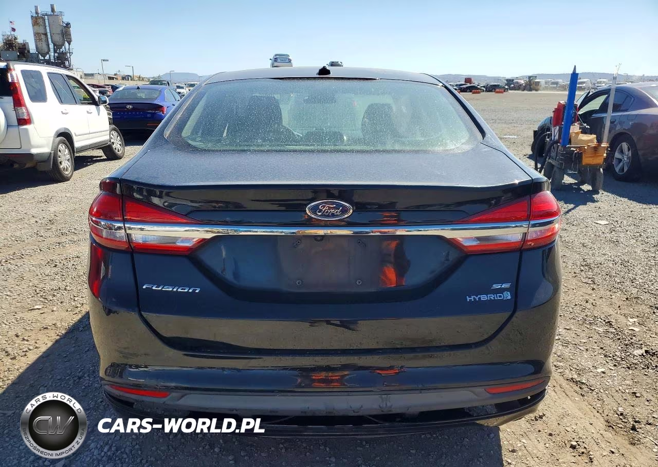 2017 Ford Fusion Se Hybrid VIN:3FA6P0LU1HR358410 - 6