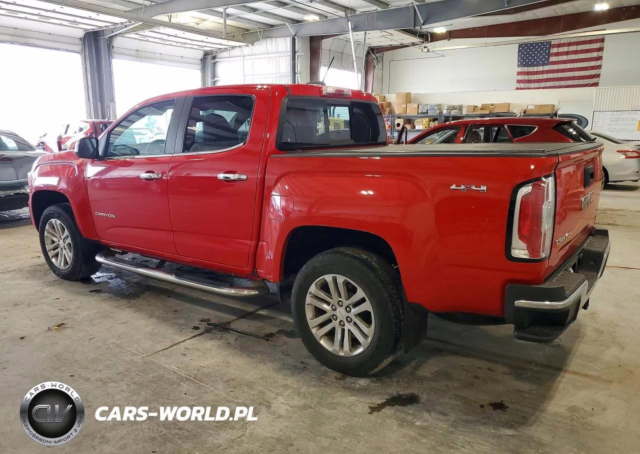 2016 GMC Canyon Slt VIN:1GTG6DE34G1181504 - 2