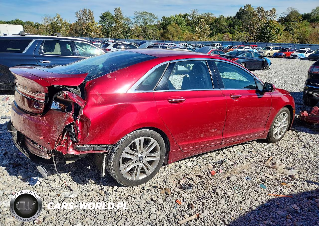 2015 Lincoln Mkz VIN:3LN6L2G94FR629427 - 3