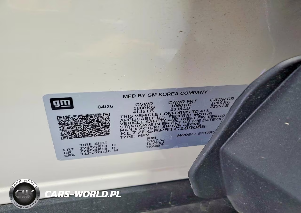 2026 Chevrolet Trax 1Rs VIN:KL77LGEP5TC189085 - 13