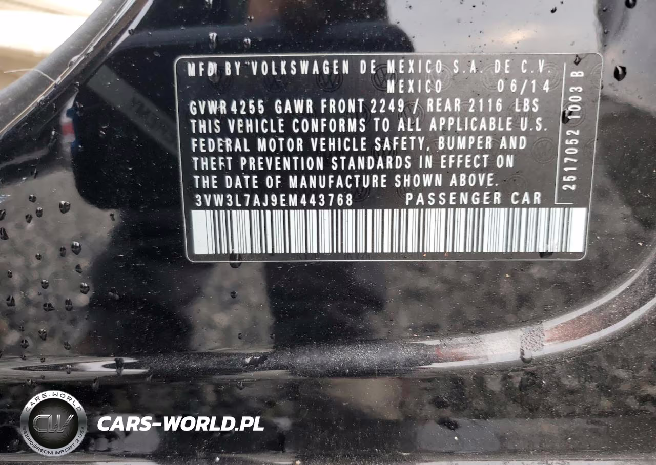 2014 Volkswagen Jetta Tdi VIN:3VW3L7AJ9EM443768 - 13