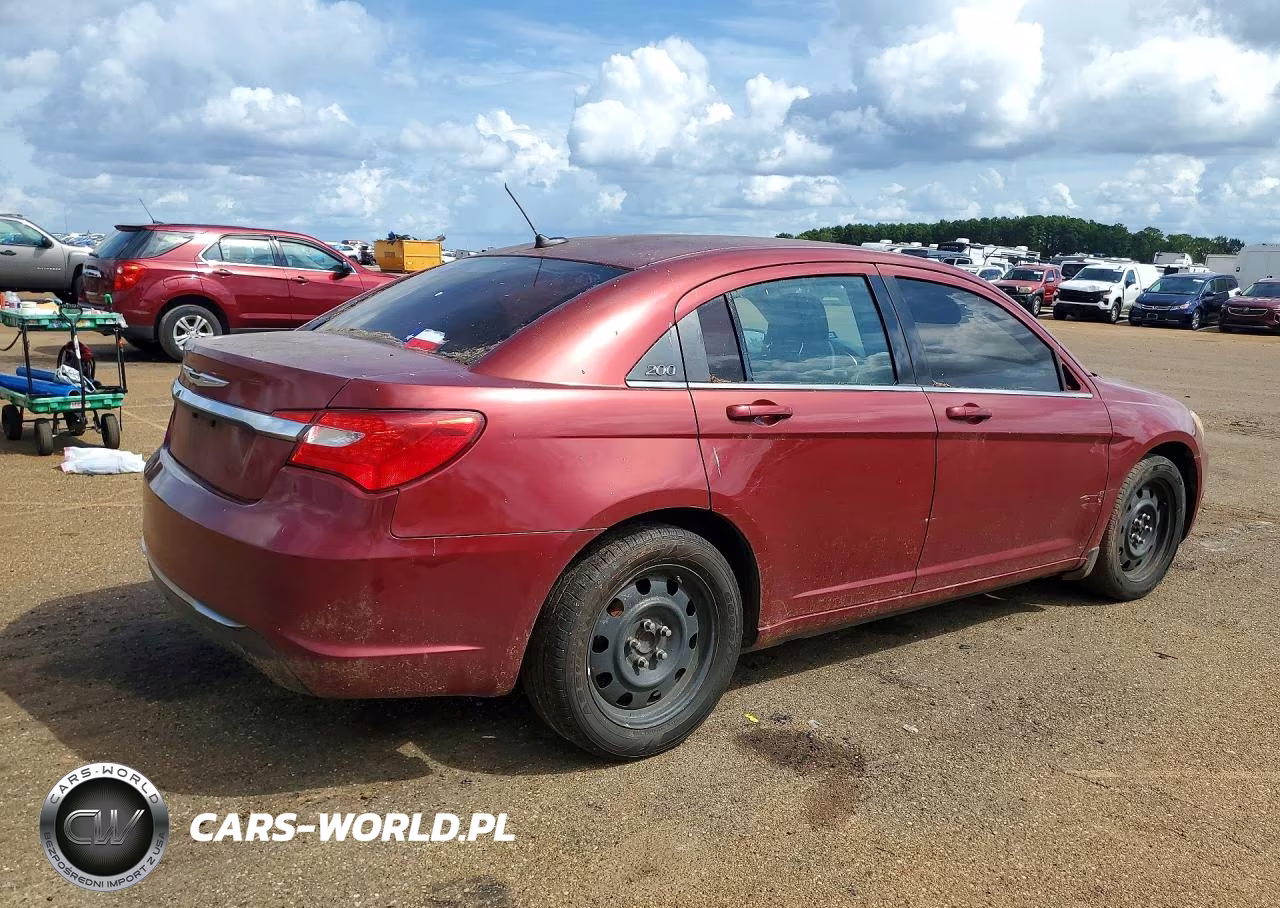 2014 Chrysler 200 Lx VIN:1C3CCBAB9EN211034 - 3