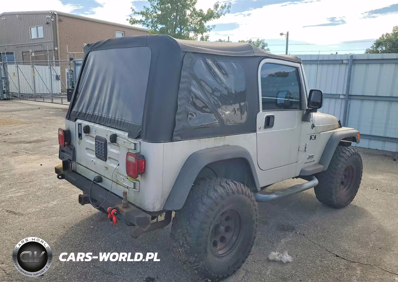 2004 Jeep Wrangler X VIN:1J4FA39S24P707251 - 3