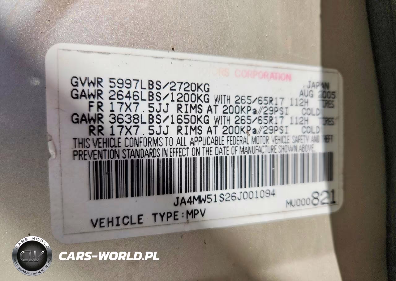 2006 Mitsubishi Montero Limited VIN:JA4MW51S26J001094 - 13