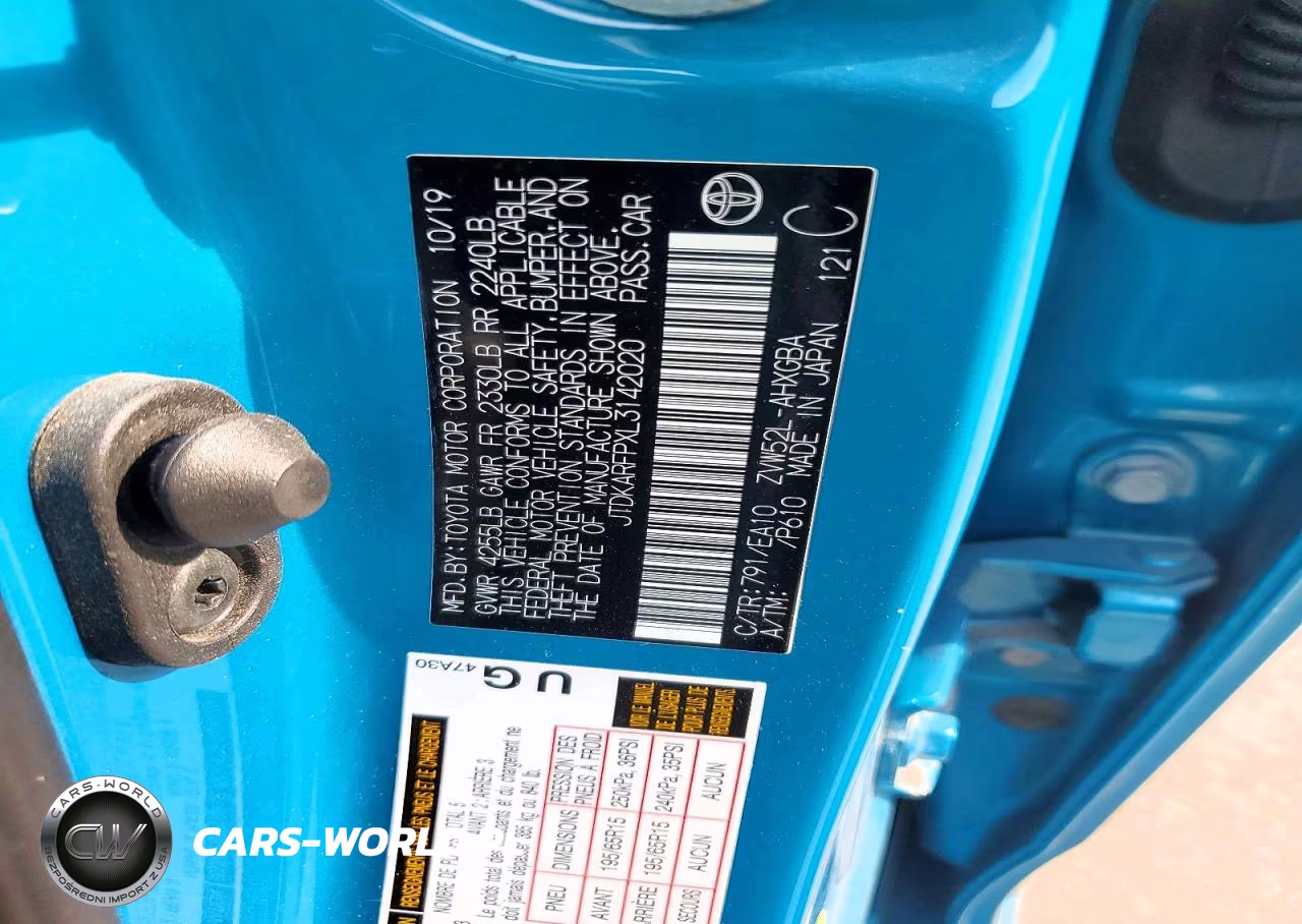 2020 Toyota Prius Prime Xle VIN:JTDKARFPXL3142020 - 12